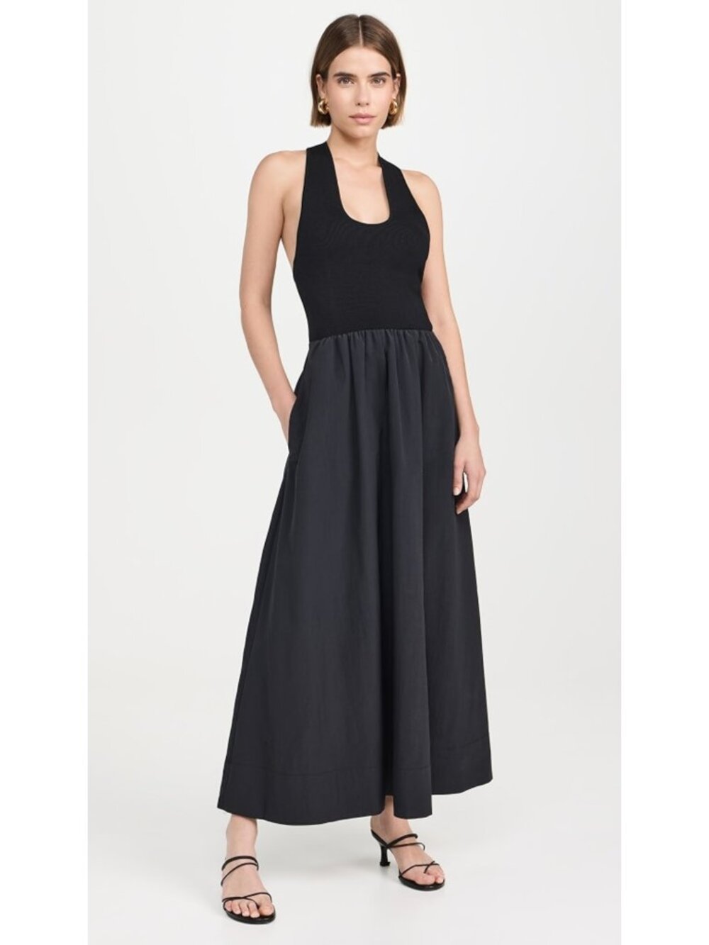 St. Agni NWOT Plunge Neck Dress Plunge Neck Dress S